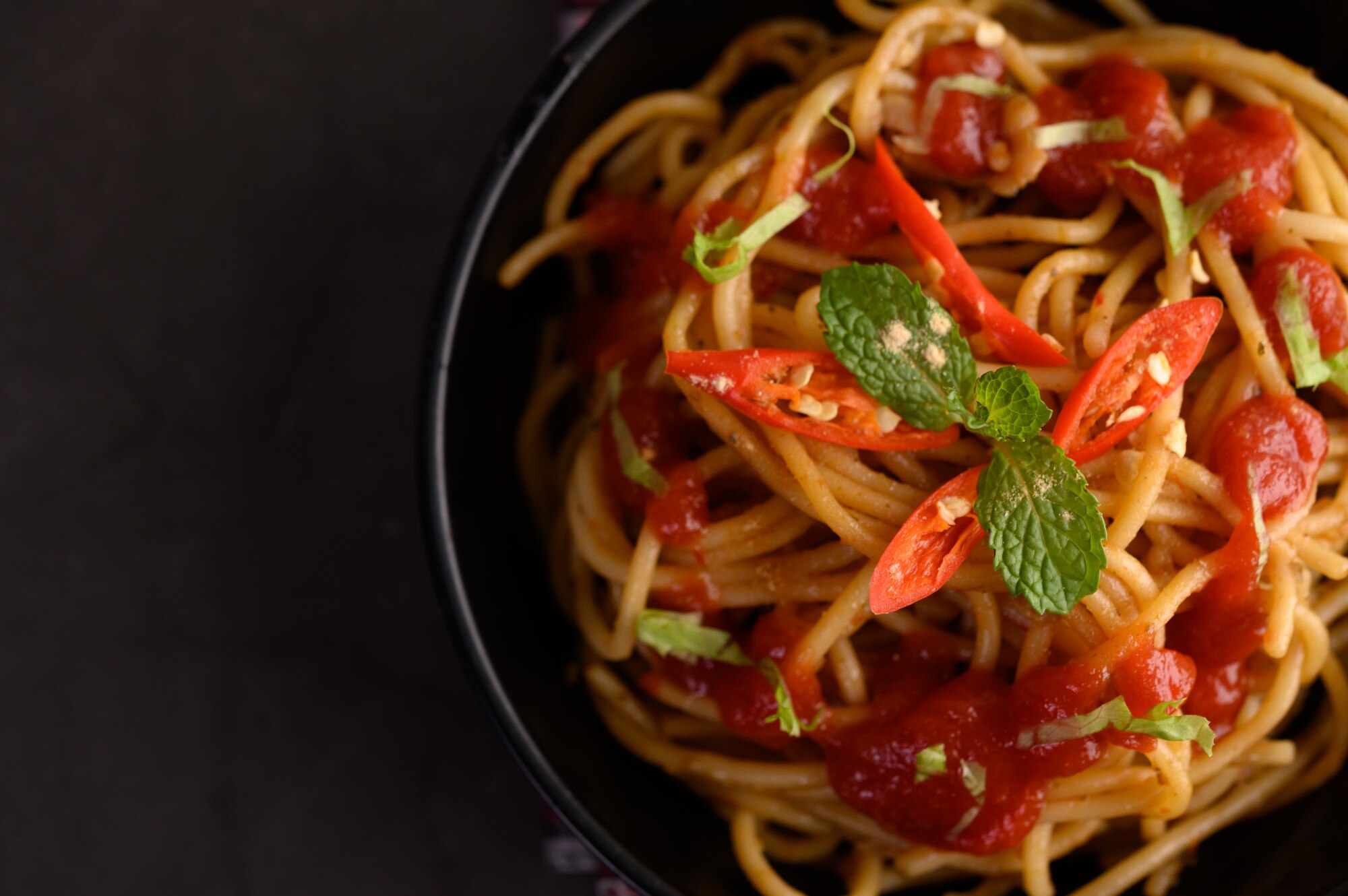Zucchini Noodles with Tomato Sauce