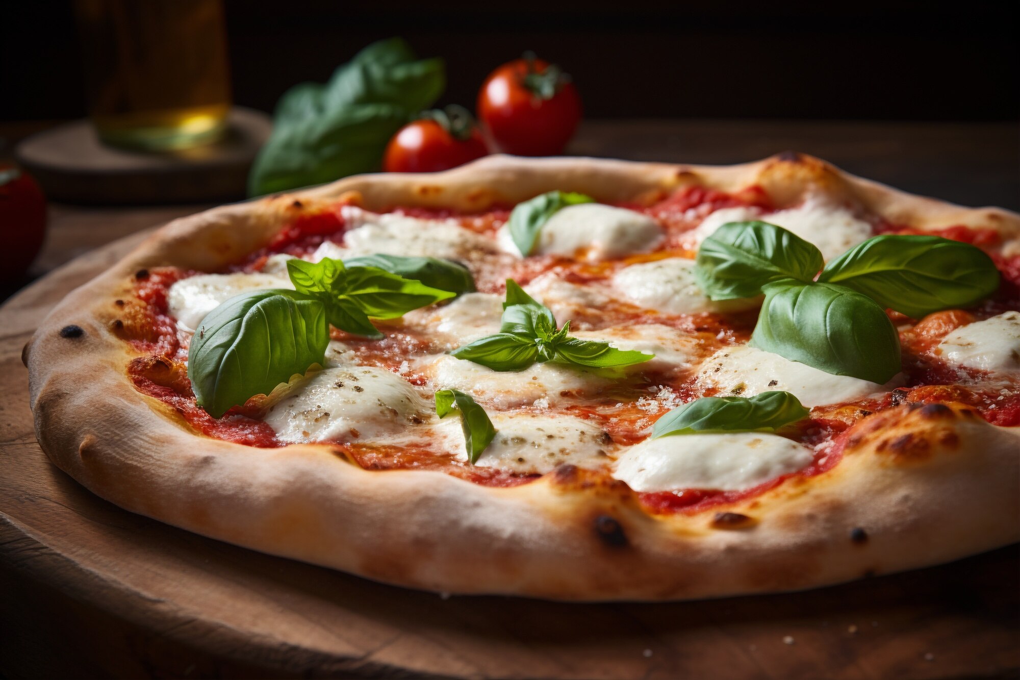 Homemade Margherita Pizza